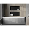 Mexen X-Wall-R niche shelf with flange 75 x 30 cm, black - 1970753010