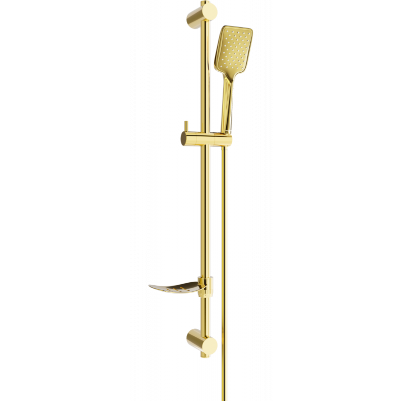 Mexen DF62 adjustable shower set, gold - 785624582-50