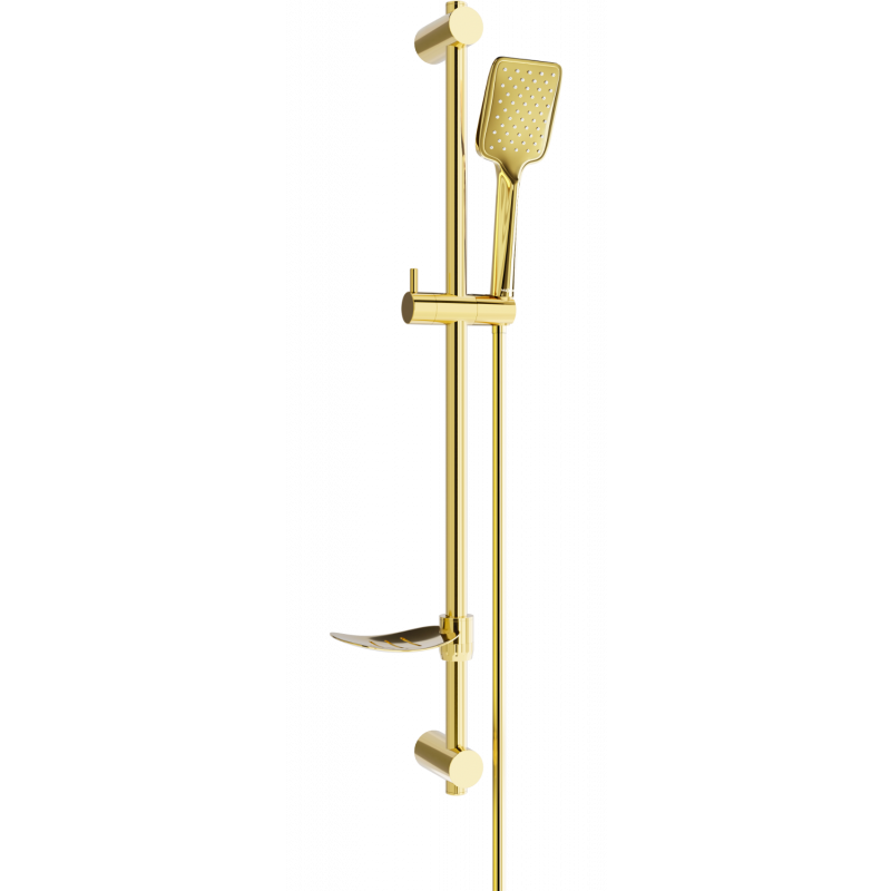 Mexen DF62 sliding shower set, Gold - 785624582-50