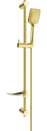 Mexen DF62 sliding shower set, Gold - 785624582-50