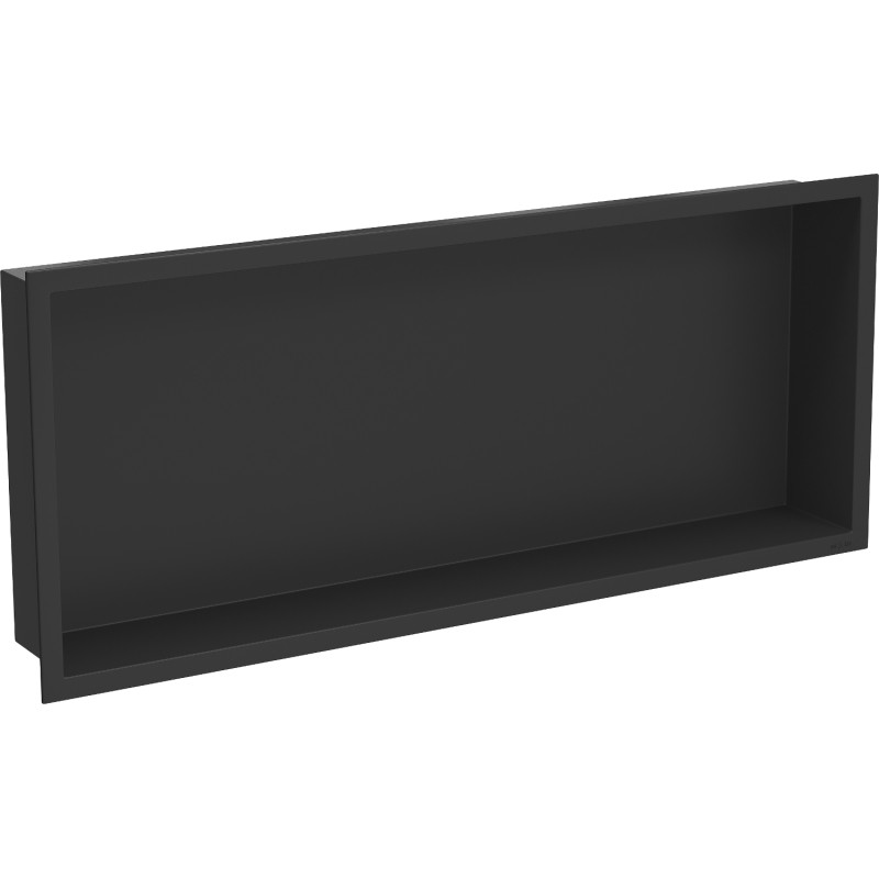 Mexen X-Wall-R niche shelf with flange 75 x 30 cm, black - 1970753010