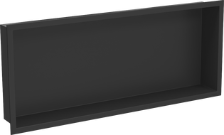 Mexen X-Wall-R recessed shelf with flange 75 x 30 cm, black - 1970753010