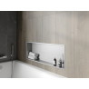 Mexen X-Wall-R niche shelf with flange 90 x 30 cm, inox - 1910903010
