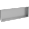 Mexen X-Wall-R recessed shelf with flange 90 x 30 cm, inox - 1910903010