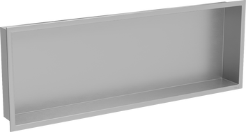 Mexen X-Wall-R shower niche with flange 90 x 30 cm, inox - 1910903010
