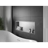 Mexen X-Wall-R niche shelf with flange 90 x 30 cm, inox - 1910903010