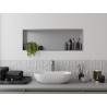 Mexen X-Wall-R niche shelf with flange 90 x 30 cm, inox - 1910903010