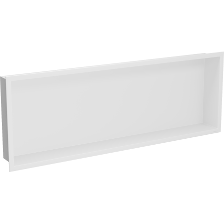 Mexen X-Wall-R shower niche with flange 90 x 30 cm, White - 1920903010