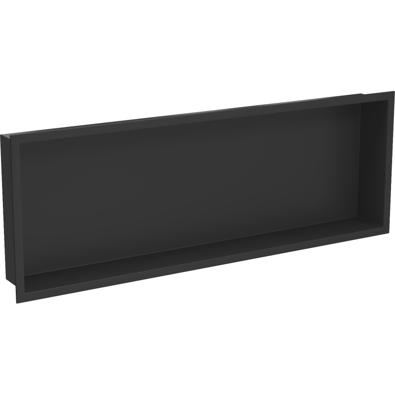 Mexen X-Wall-R recessed shelf with flange 90 x 30 cm, black - 1970903010