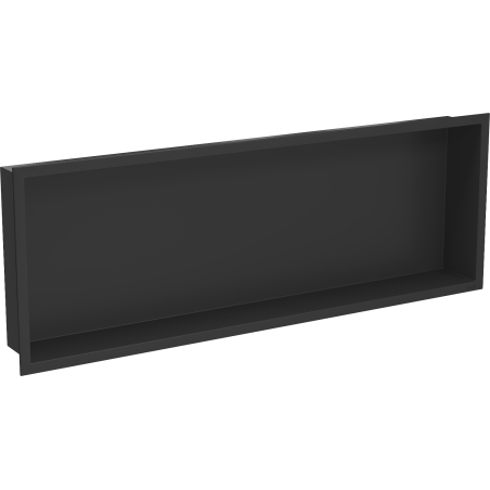 Mexen X-Wall-R niche shelf with flange 90 x 30 cm, black - 1970903010