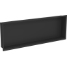 Mexen X-Wall-R recessed shelf with flange 90 x 30 cm, black - 1970903010