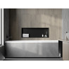 Mexen X-Wall-R niche shelf with flange 90 x 30 cm, black - 1970903010