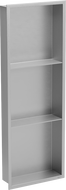 Mexen X-Wall-R shower niche with flange and shelf 90 x 30 cm, inox - 1910903010S