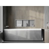 Mexen X-Wall-R niche shelf with flange and shelf 90 x 30 cm, inox - 1910903010S