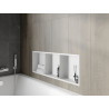 Mexen X-Wall-R niche shelf with flange and shelf 90 x 30 cm, white - 1920903010S