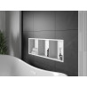 Mexen X-Wall-R niche shelf with flange and shelf 90 x 30 cm, white - 1920903010S