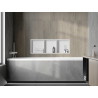 Mexen X-Wall-R niche shelf with flange and shelf 90 x 30 cm, white - 1920903010S