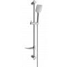 Mexen DF62 sliding shower set, brushed gun gray - 785624582-66