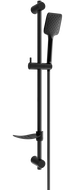 Mexen DF62 sliding shower set, Black - 785624582-70