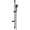 Mexen DS62 sliding shower set, Black - 785624583-70