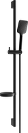Mexen DS62 sliding shower set, Black - 785624583-70
