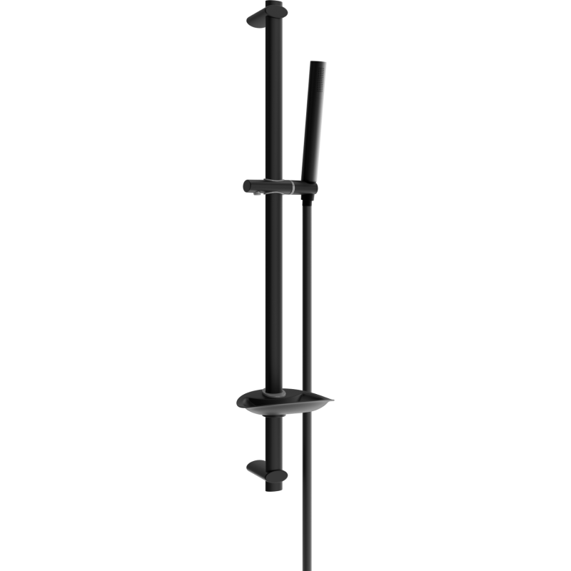 Mexen DB70 slidable shower set, black - 785704584-70