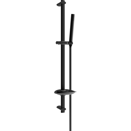 Mexen DB70 slidable shower set, black - 785704584-70