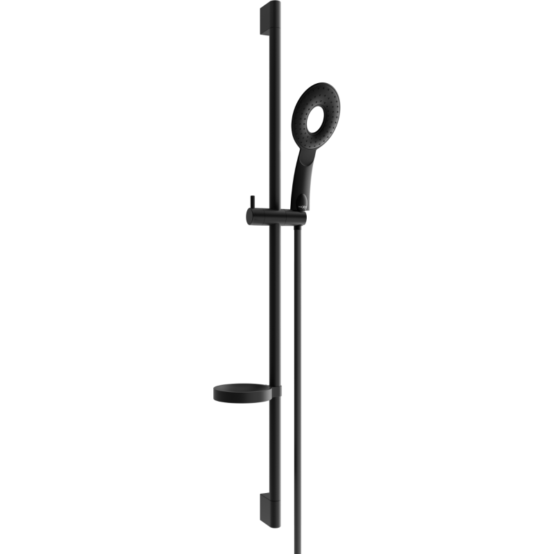 Mexen DS73 sliding shower set, Black - 785734583-70