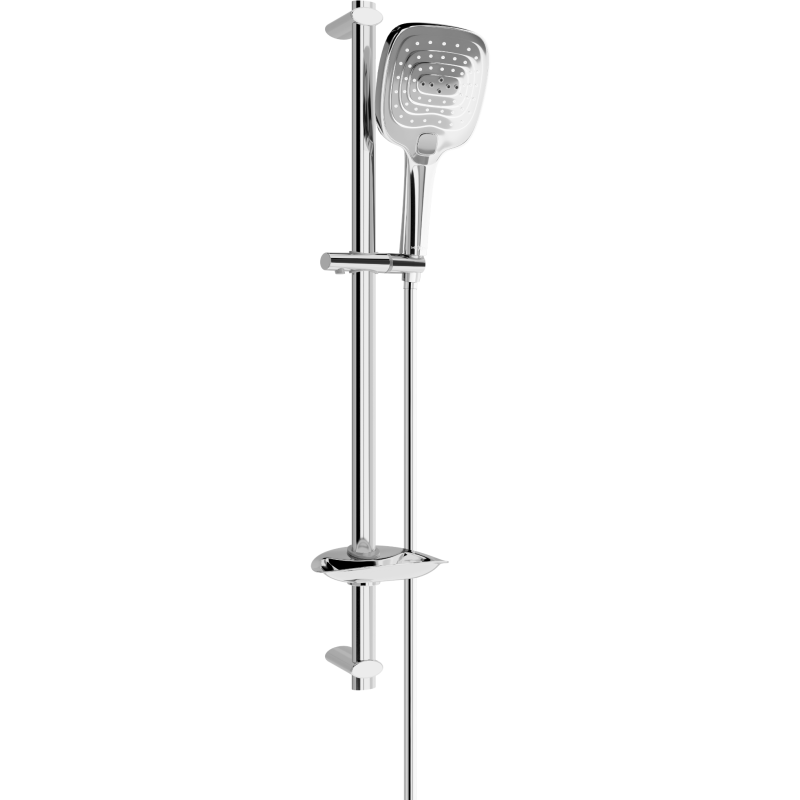Mexen DB17 adjustable shower set, chrome - 785174584-00