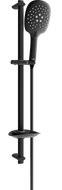 Mexen DB22 sliding shower set, Black - 785224584-70
