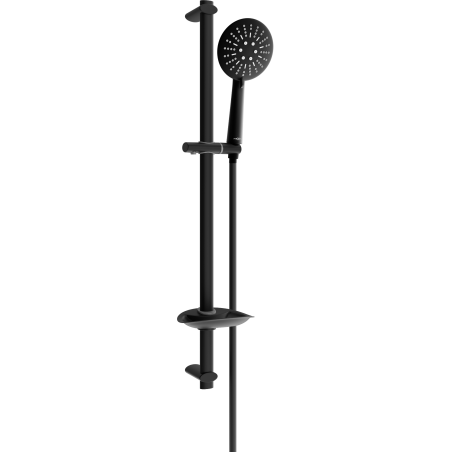 Mexen DB67 sliding shower set, Black - 785674584-70
