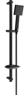 Mexen DB45 sliding shower set, Black - 785454584-70