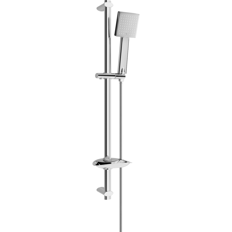 Mexen DB45 sliding shower set, chrome - 785454584-00