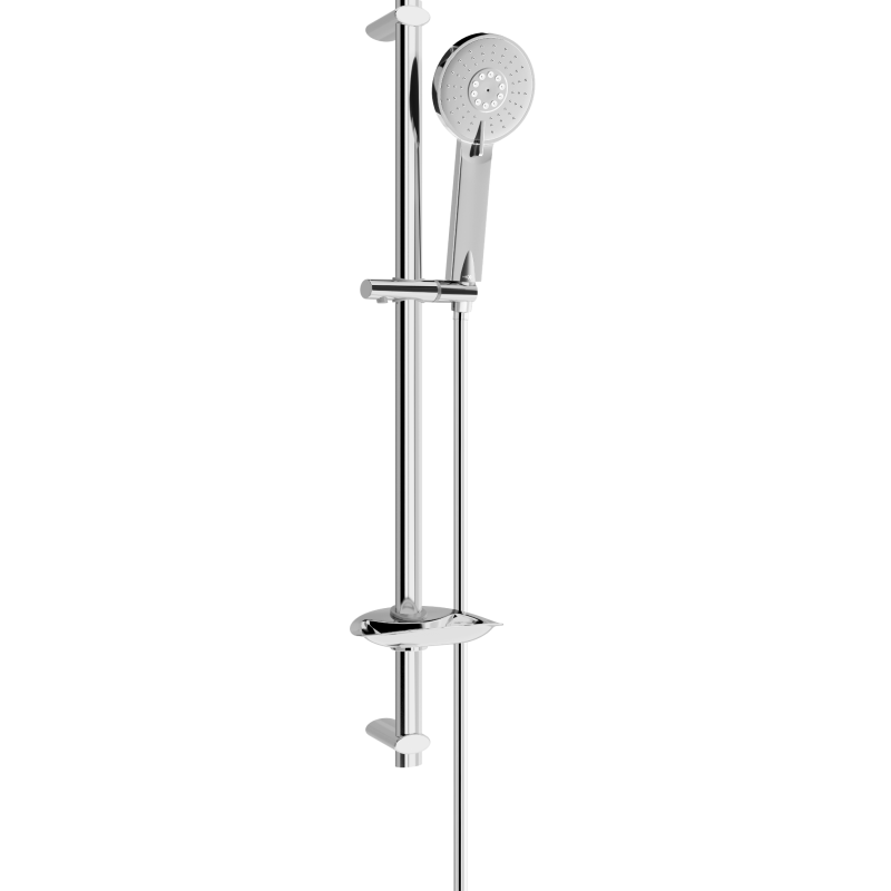 Mexen DB40 sliding shower set, chrome - 785404584-00