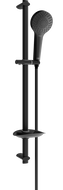 Mexen DB05 sliding shower set, Black - 785054584-70