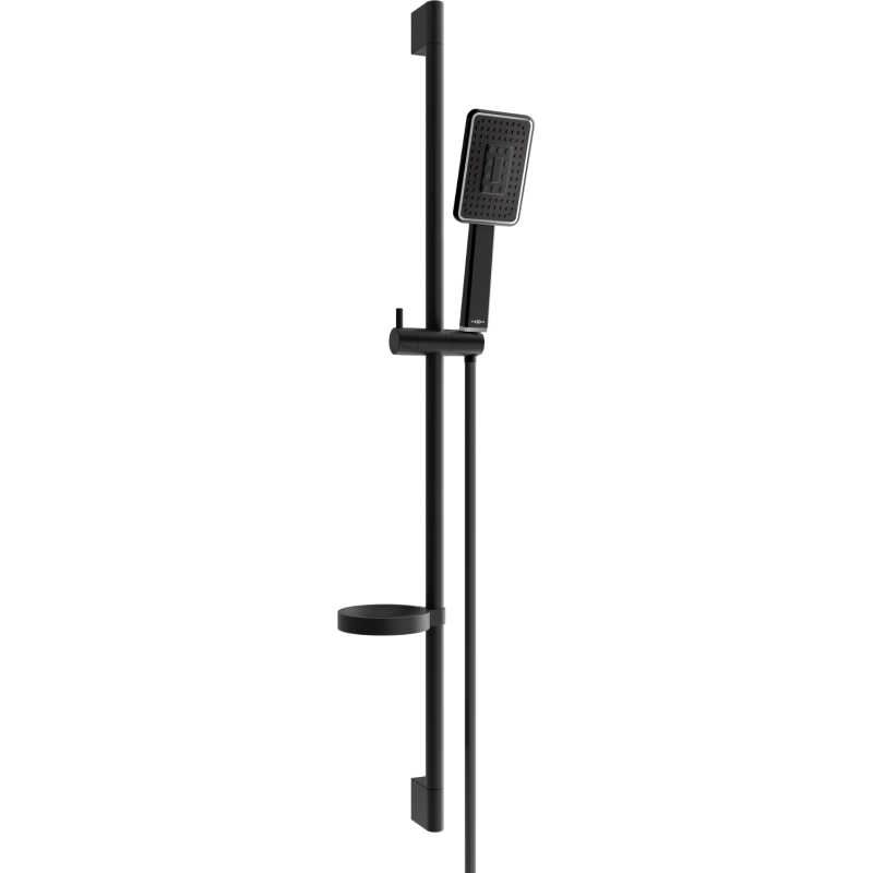 Mexen DS54 slidable shower set, black - 785544583-71