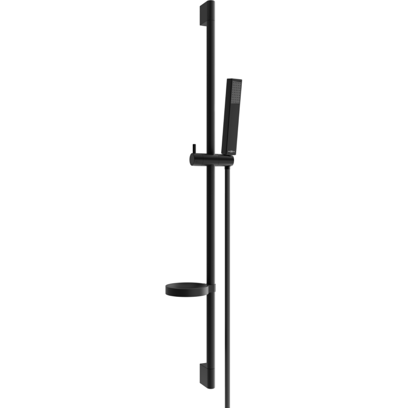 Mexen DS77 sliding shower set, Black - 785774583-70
