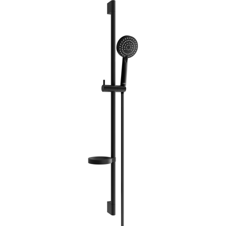 Mexen DS75 sliding shower set, Black - 785754583-70