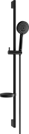 Mexen DS75 sliding shower set, Black - 785754583-70