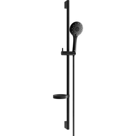 Mexen DS74 sliding shower set, Black - 785744583-70
