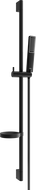 Mexen DS72 sliding shower set, Black - 785724583-70