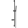 Mexen DS70 sliding shower set, Black - 785704583-70