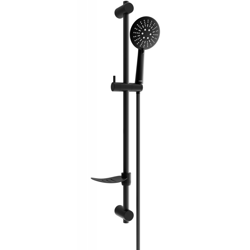 Mexen DF67 adjustable shower set, black - 785674582-70