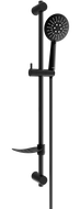 Mexen DF67 sliding shower set, Black - 785674582-70