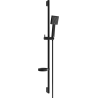 Mexen DS45 sliding shower set, Black - 785454583-70