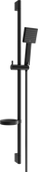 Mexen DS45 sliding shower set, Black - 785454583-70