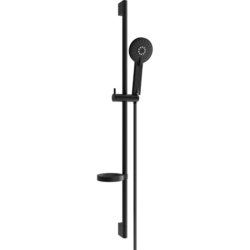 Mexen DS40 sliding shower set, Black - 785404583-70