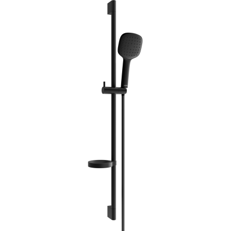 Mexen DS33 sliding shower set, Black - 785334583-70