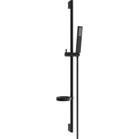 Mexen DS00 black sliding shower set - 785004583-70