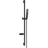 Mexen DS00 black sliding shower set - 785004583-70